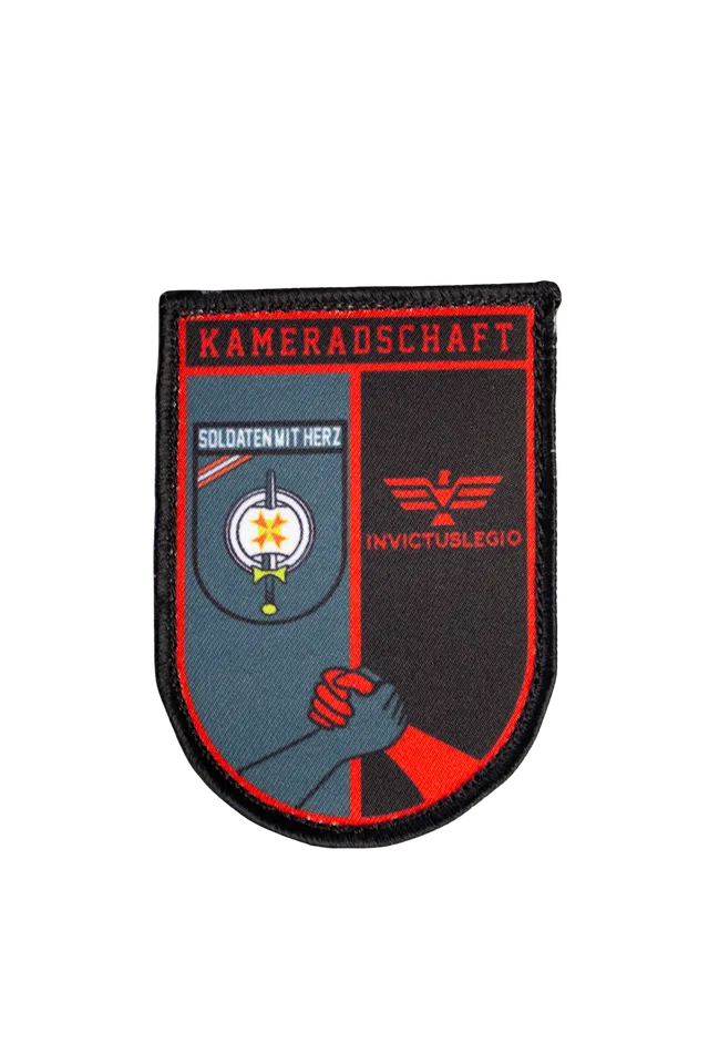 invictuslegio-soldaten-mit-herz-kameradschaft-patch-gestickt image 1