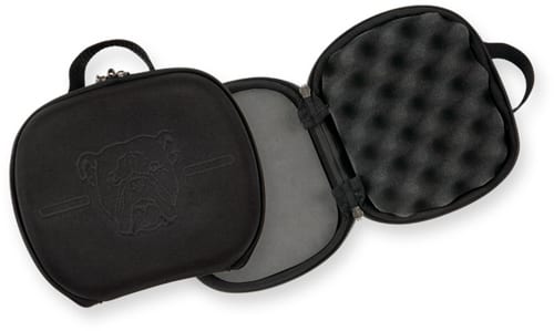 bulldog-cases-pistolen-tasche-eva-nylon-mit-griffen-eierkarton-schaum image 1