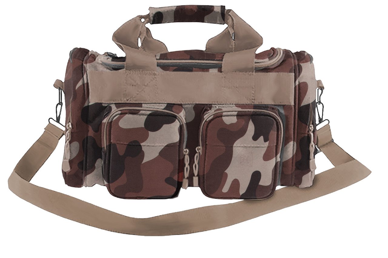 bulldog-bags-economy-range-bag-throwback-camo-schwarz image 1
