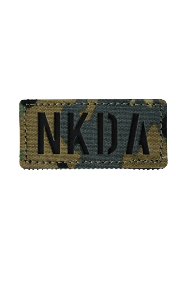 invictuslegio-nkda-ir-patch-taz-neu-lasercut-schwarz image 1