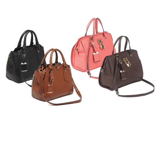 bulldog-concealed-carry-satchel-handtasche-bdp-028-chocolate-brown image 1