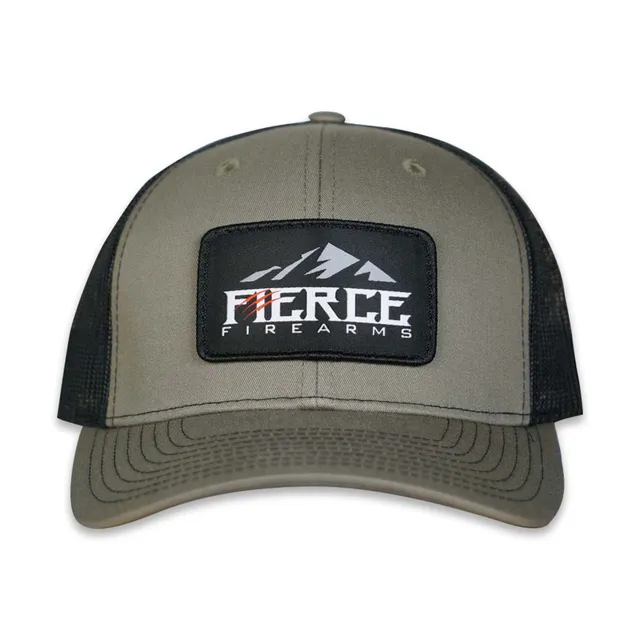 fierce-firearms-fierce-trucker-cap-oliv-patch image 1