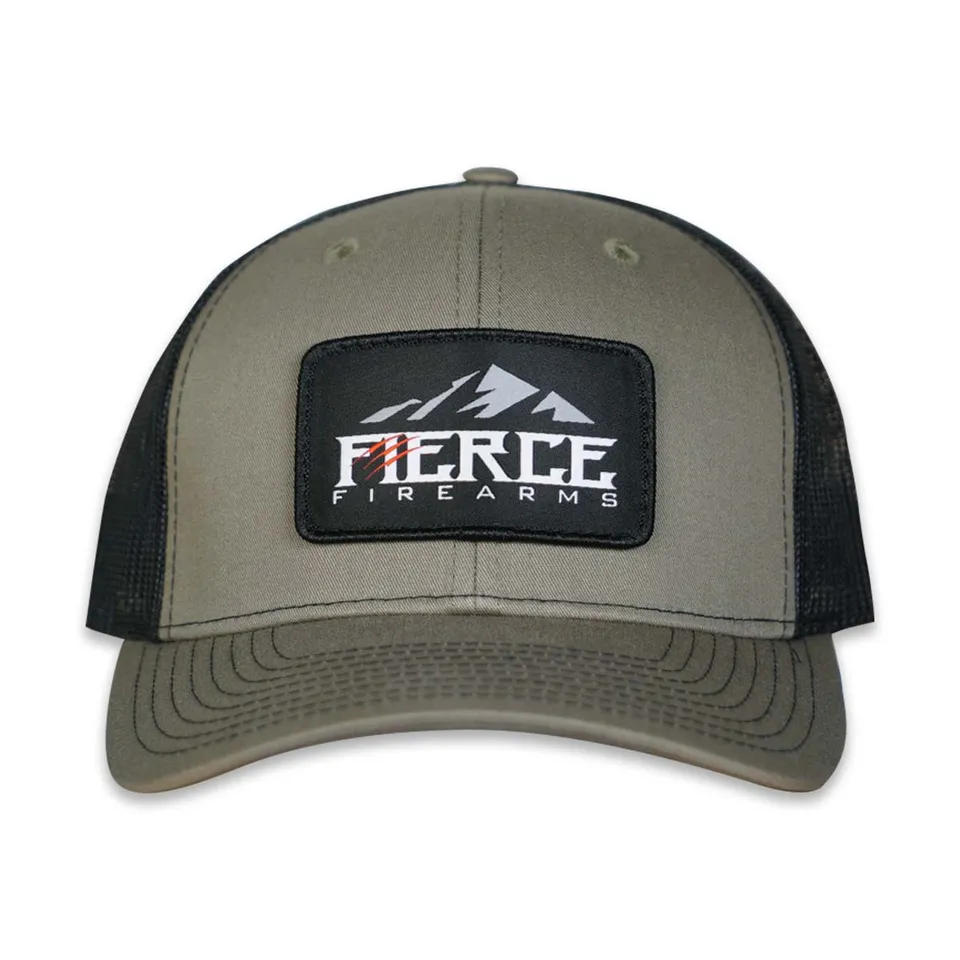 fierce-firearms-fierce-trucker-cap-oliv-patch image 1