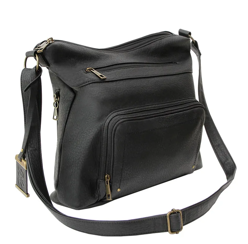 bulldog-cross-body-handtasche-holster-schwarz image 1
