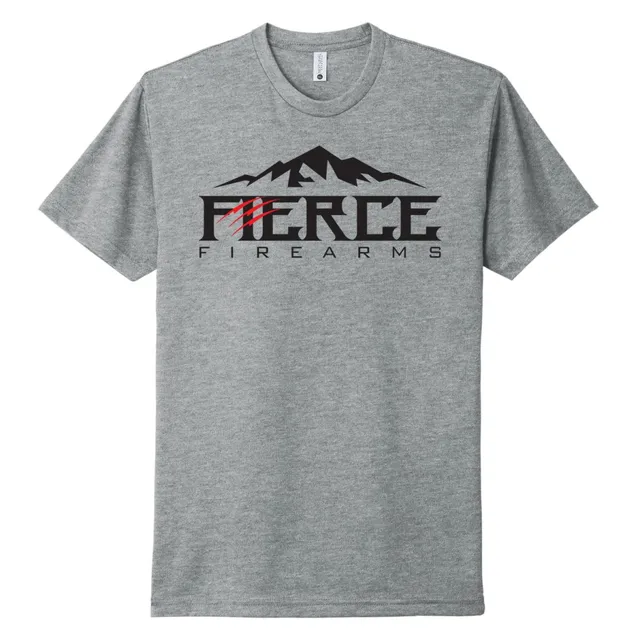 fierce-mountain-tee-t-shirt-grau-baumwolle-polyester image 1