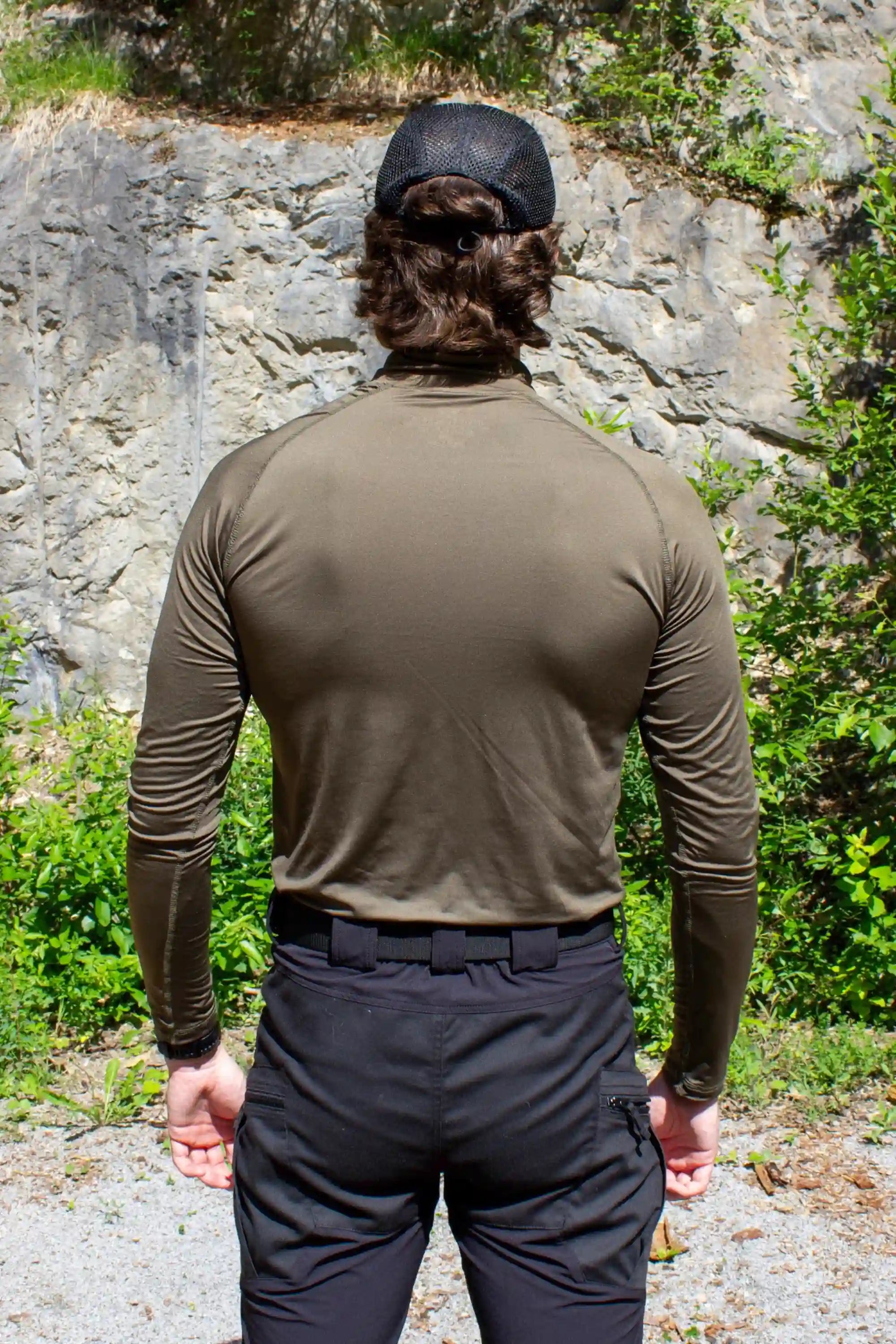invictuslegio-active-duty-zip-shirt-ranger-green-langarm image 4
