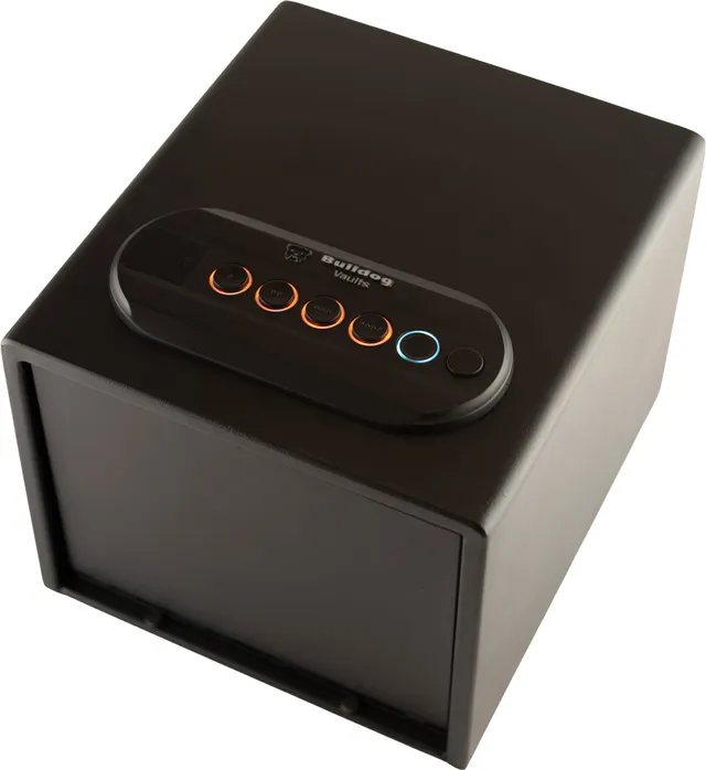 bulldog-trio-pistolen-tresor-biometrisch-led-mit-fachboden image 1