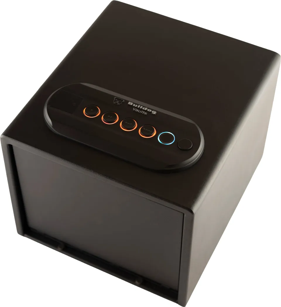 bulldog-trio-pistolen-tresor-biometrisch-led-mit-fachboden image 1