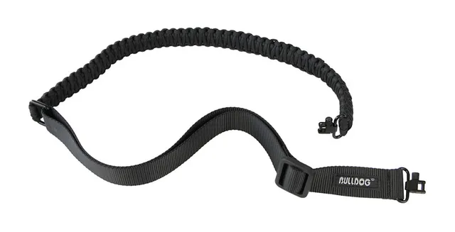 bulldog-accessories-gewehrriemen-paracord-schwarz-swivels image 1