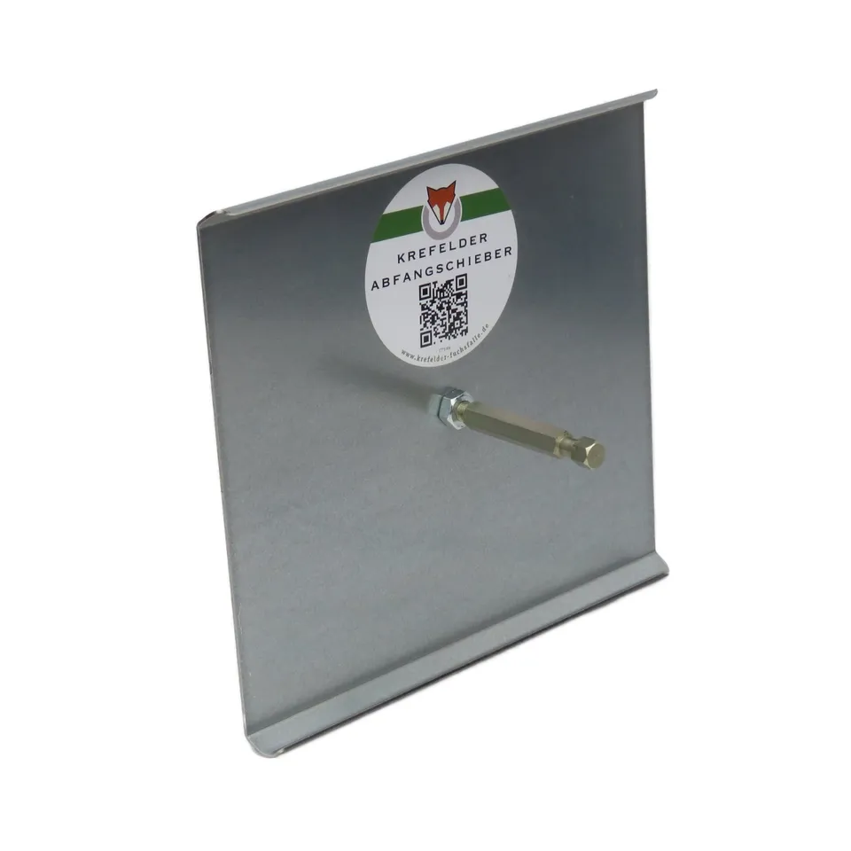 krefelder-abfangschieber-eckig-metall-f-r-waschb-rfalle image 1