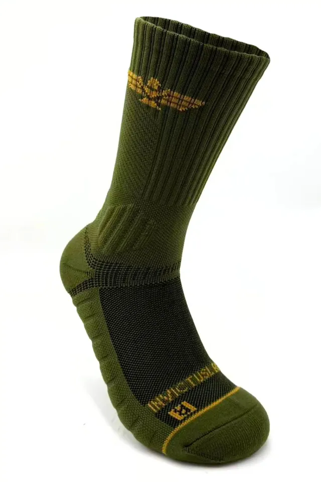invictuslegio-crew-socks-socken-oliv-40-44-gepolstert image 1