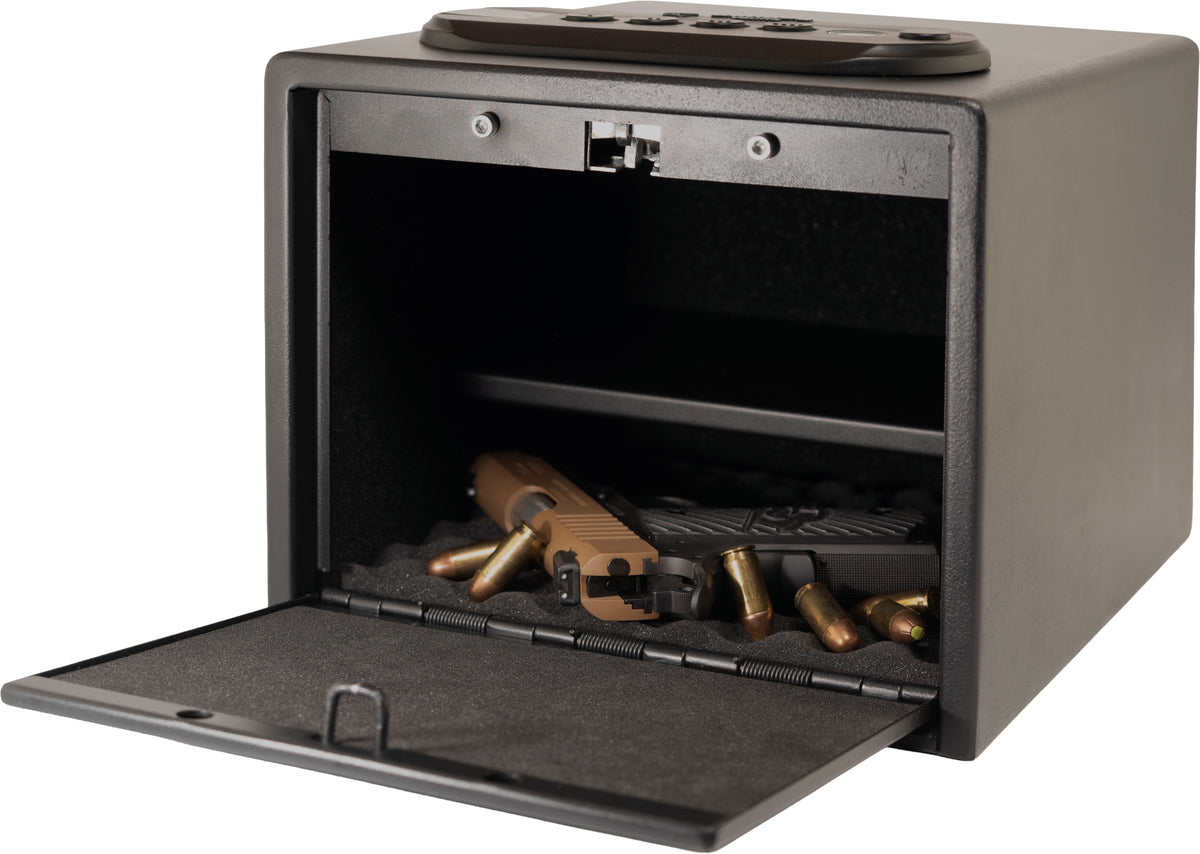 bulldog-trio-pistolen-tresor-biometrisch-led-mit-fachboden image 3