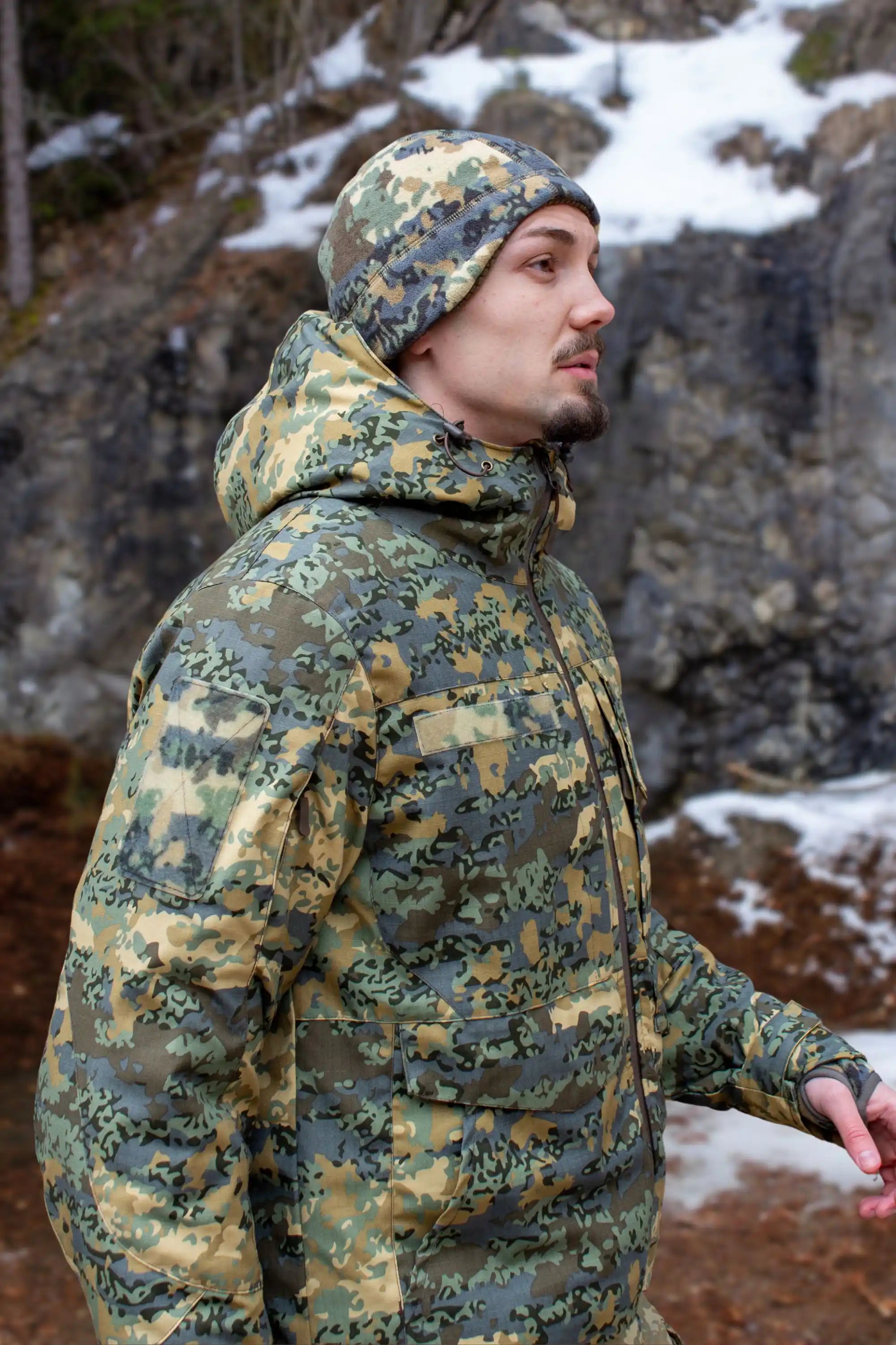 invictuslegio-arc-fleece-beanie-m-tze-taz-neu-waffel-fleece image 4