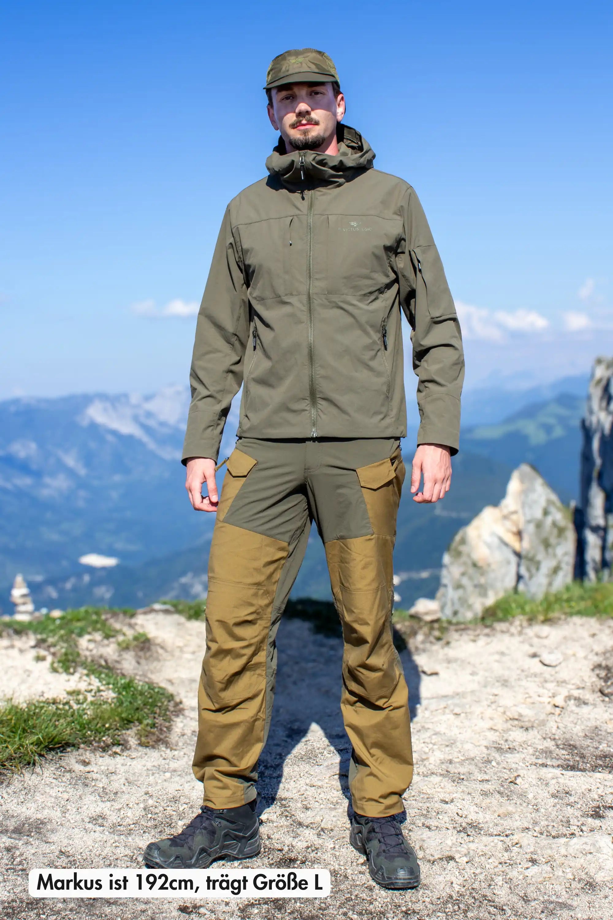 invictuslegio-stride-softshelljacke-schwarz-l-atmungsaktiv image 2