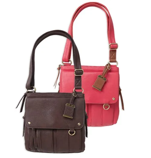 bulldog-cross-body-purse-medium-umh-ngetasche-chocolate-brown image 1