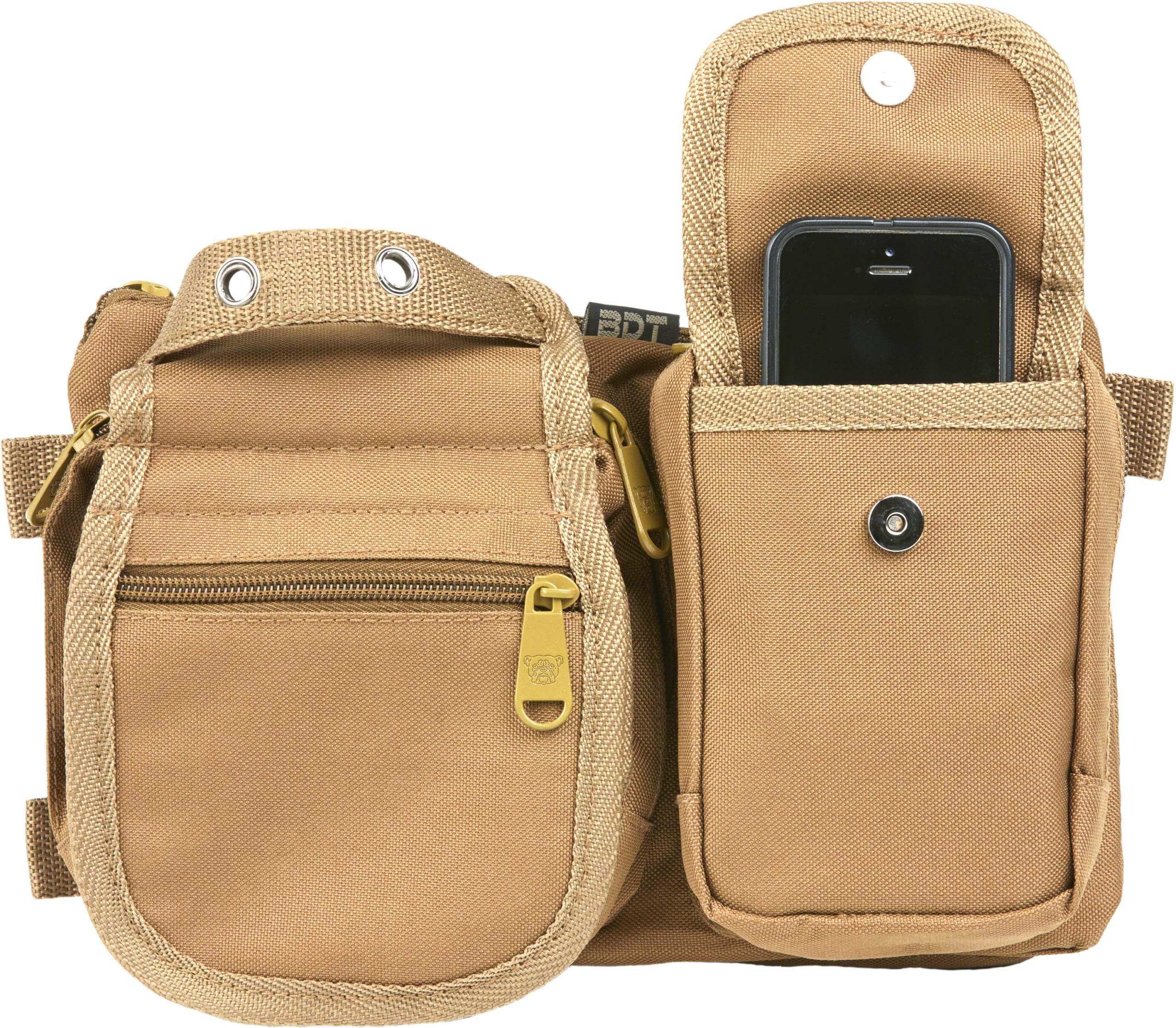 bulldog-bags-deluxe-satchel-go-bag-schwarz-8x12-holster image 2