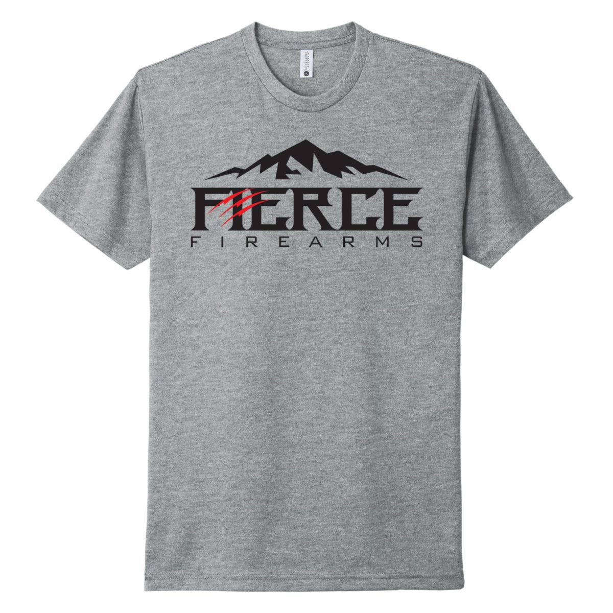 fierce-mountain-tee-t-shirt-grau-baumwolle-polyester image 1