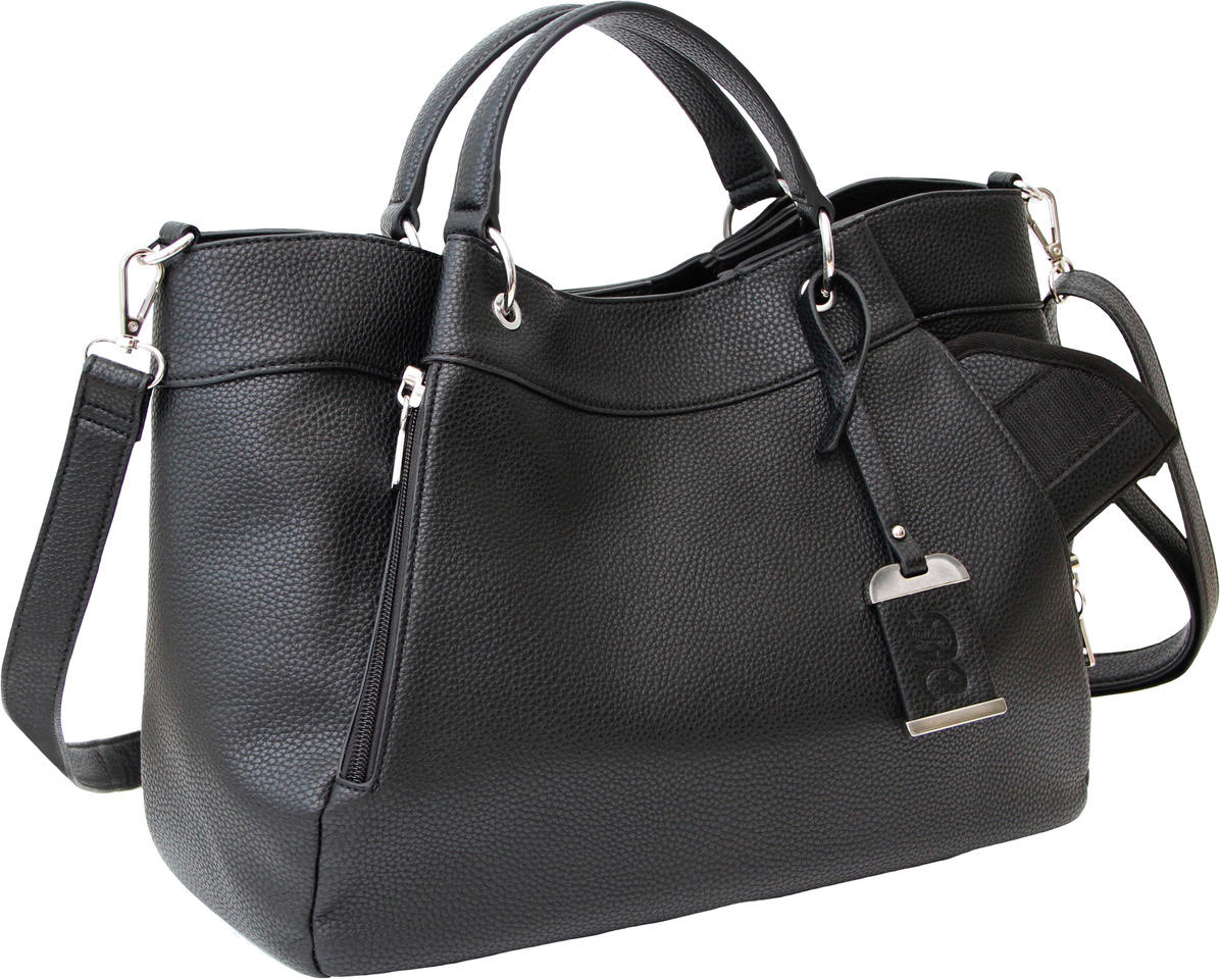 bulldog-concealed-carry-satchel-handtasche-holster-schwarz image 1