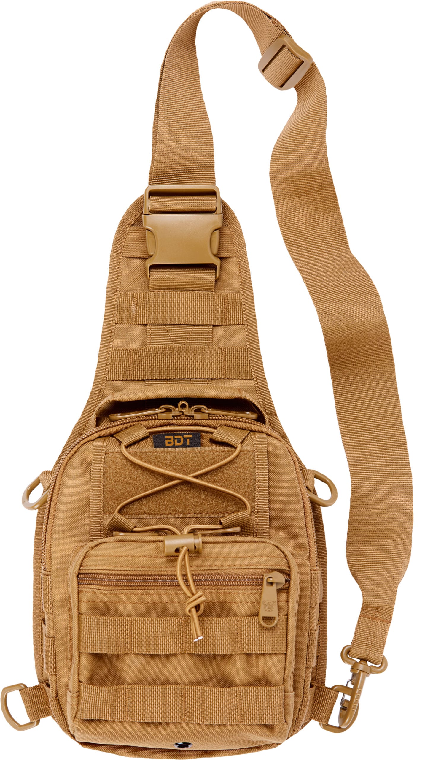 bulldog-cases-go-sling-bag-bauchtasche-schwarz-bdt407b-molle image 3