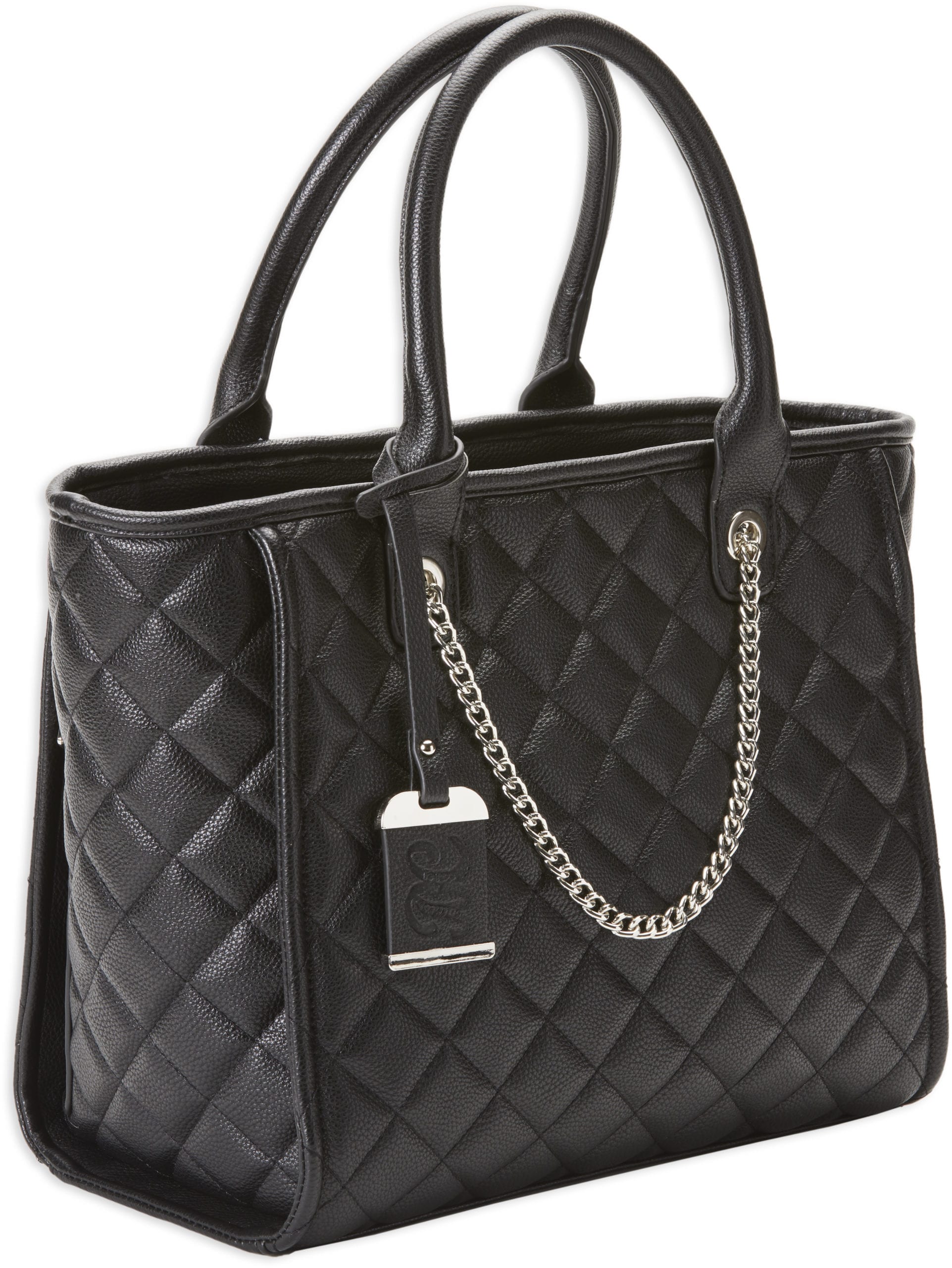 bulldog-concealed-quilted-tote-handtasche-schwarz-mit-holster image 1