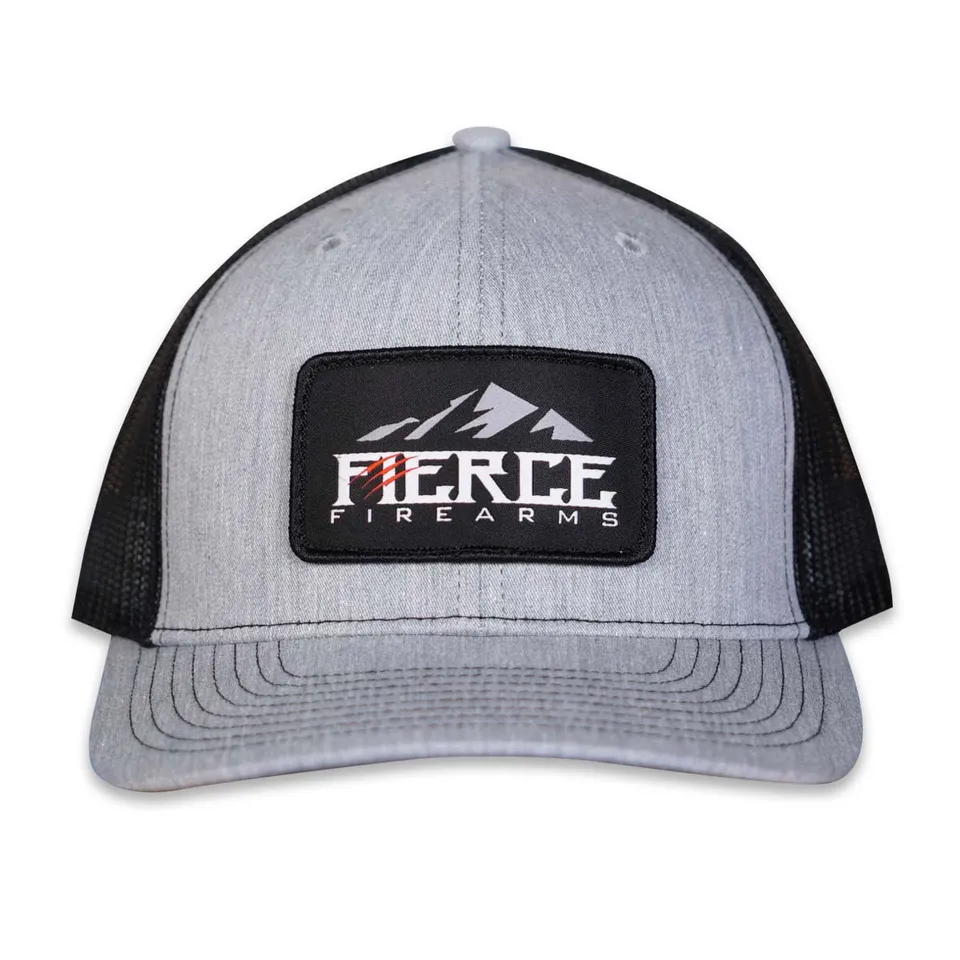 fierce-hat-trucker-cap-truckerm-tze-grau-mit-patch image 1