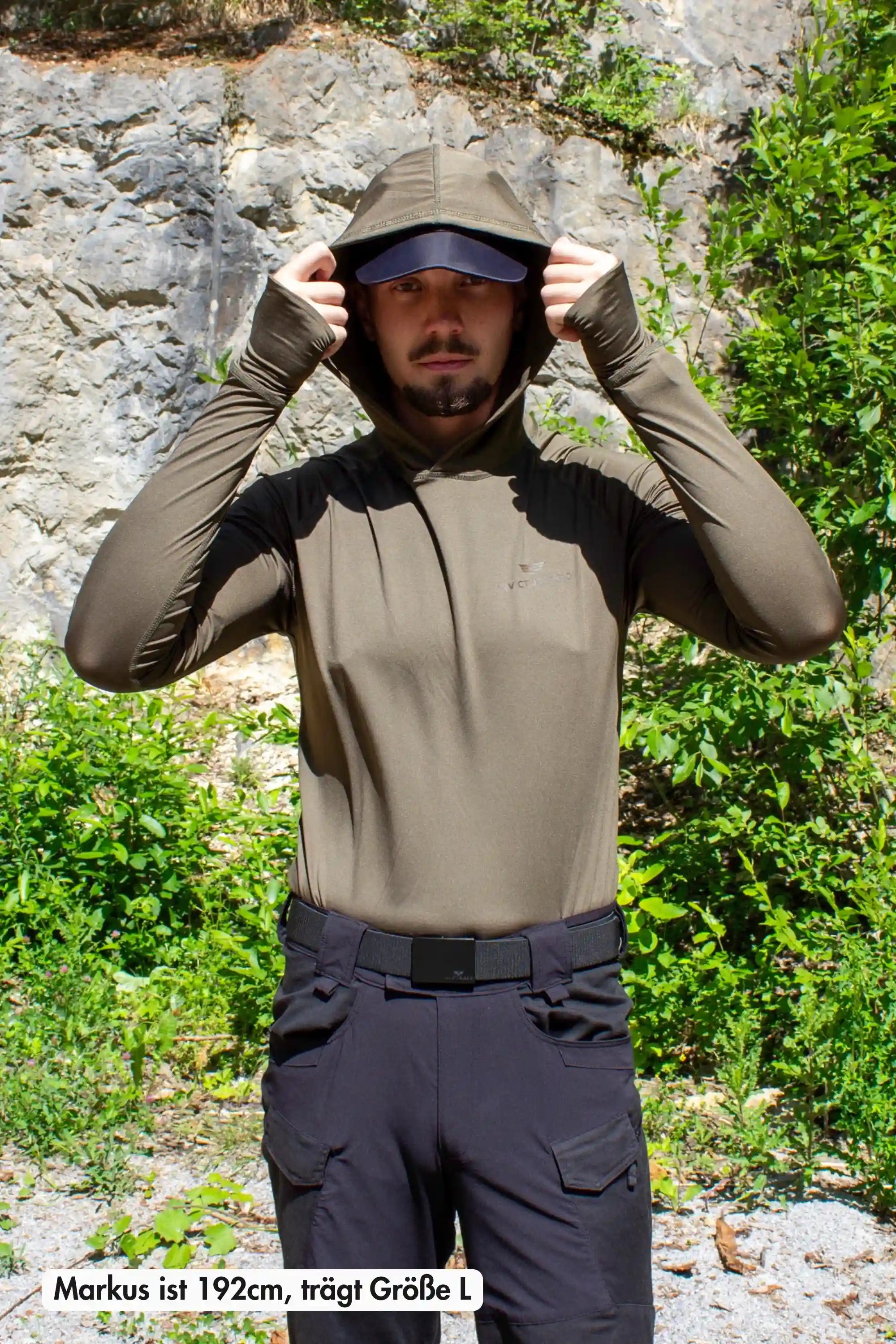 invictuslegio-active-duty-hoody-coyote-mit-daumenloch-l image 8