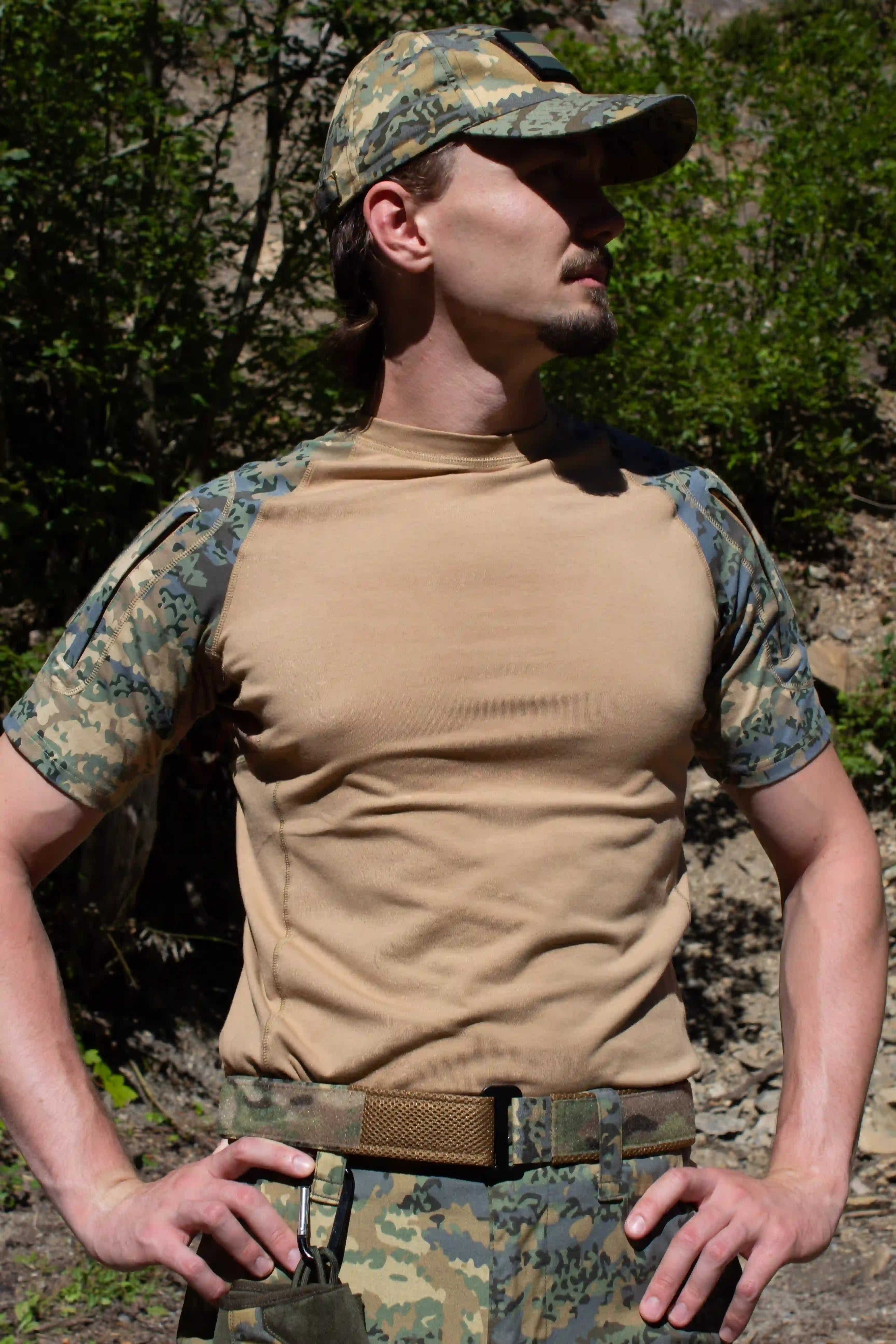 invictuslegio-tactical-tee-t-shirt-oliv-schnelltrocknend image 8