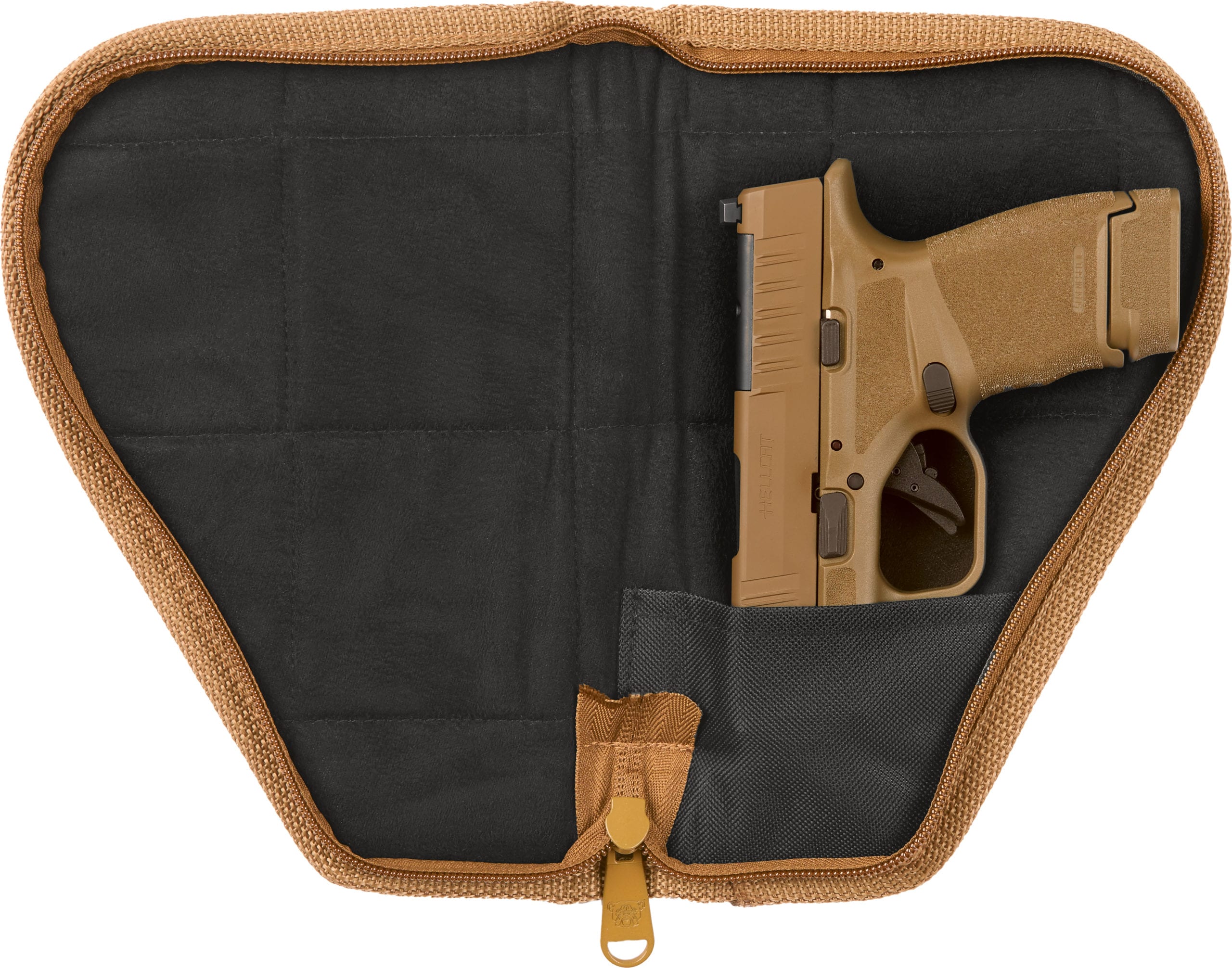 bulldog-cases-deluxe-pistolentasche-9x6-zoll-tan image 2