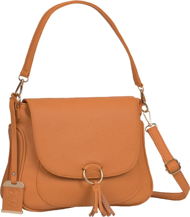 bulldog-hobo-crossbody-handtasche-mit-holster-cashew-brown image 1