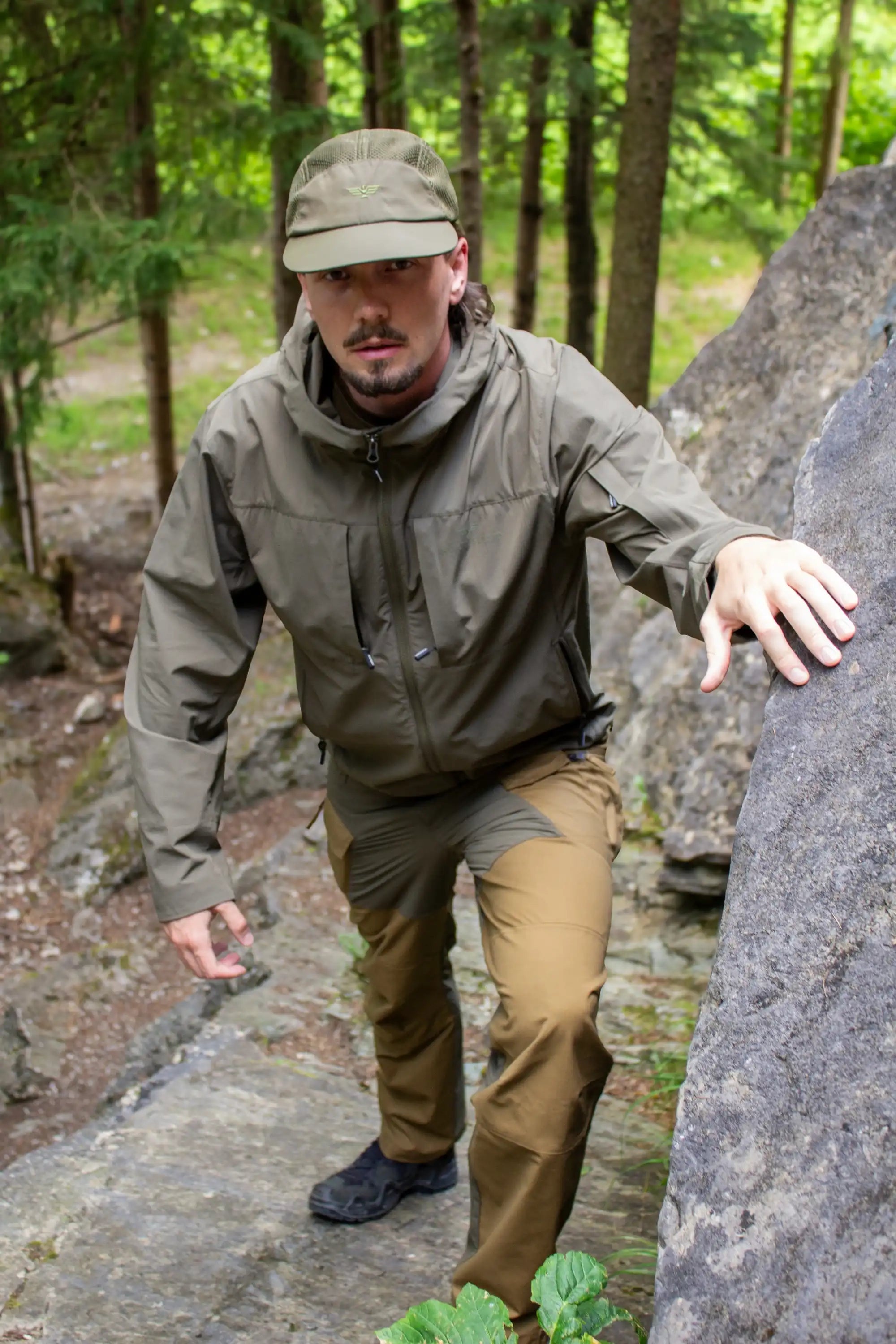 invictuslegio-stride-softshelljacke-schwarz-l-atmungsaktiv image 3