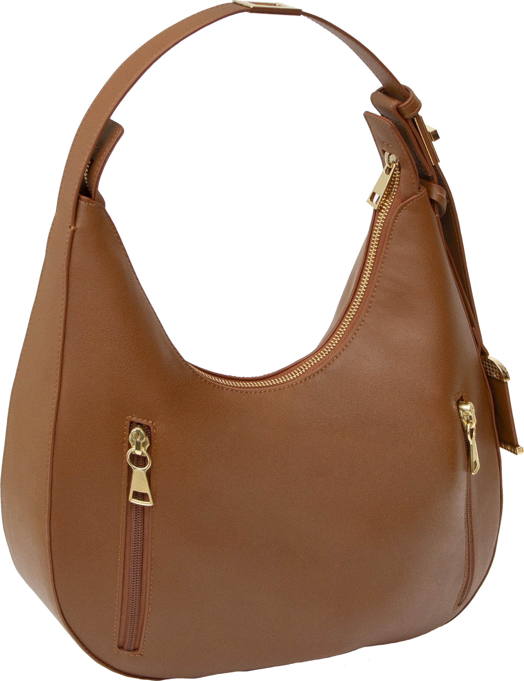 bulldog-cases-hobo-schultertasche-concealed-carry-cognac image 1