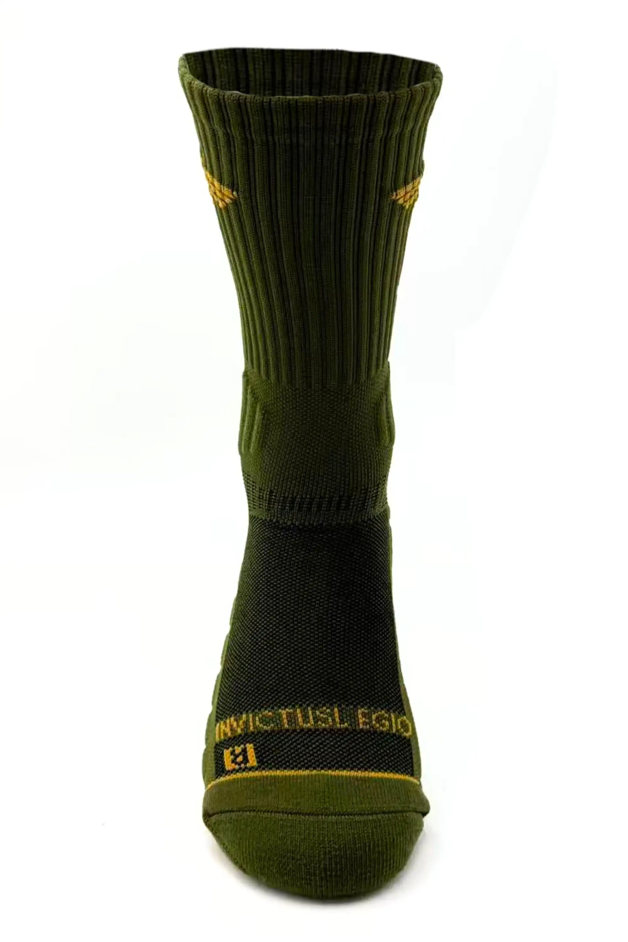 invictuslegio-crew-socks-socken-oliv-40-44-gepolstert image 2