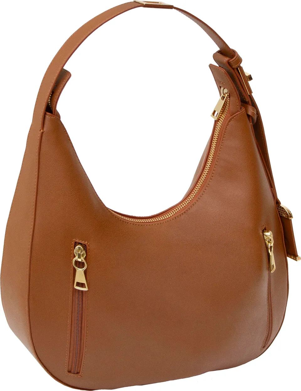 bulldog-cases-hobo-schultertasche-concealed-carry-cognac image 1