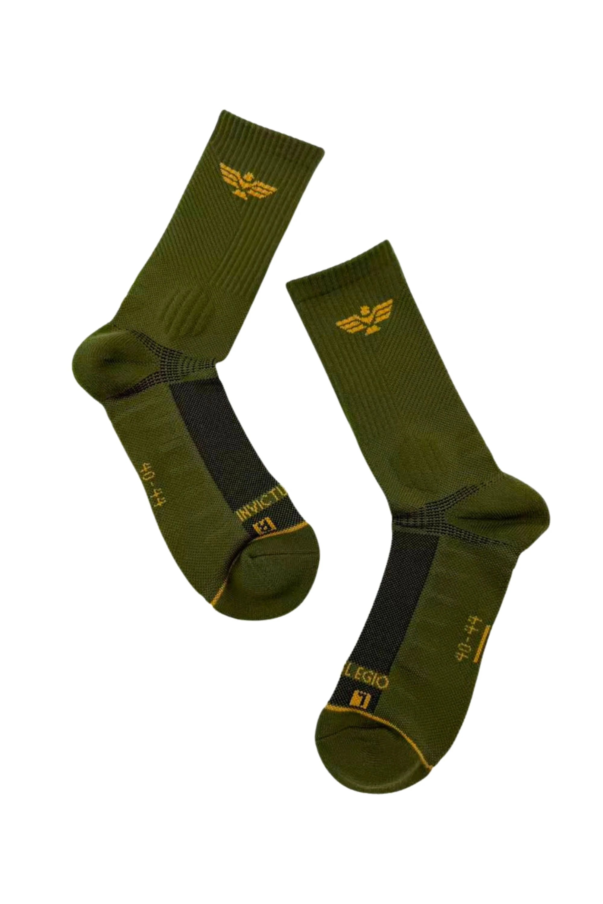 invictuslegio-crew-socks-socken-oliv-40-44-gepolstert image 4