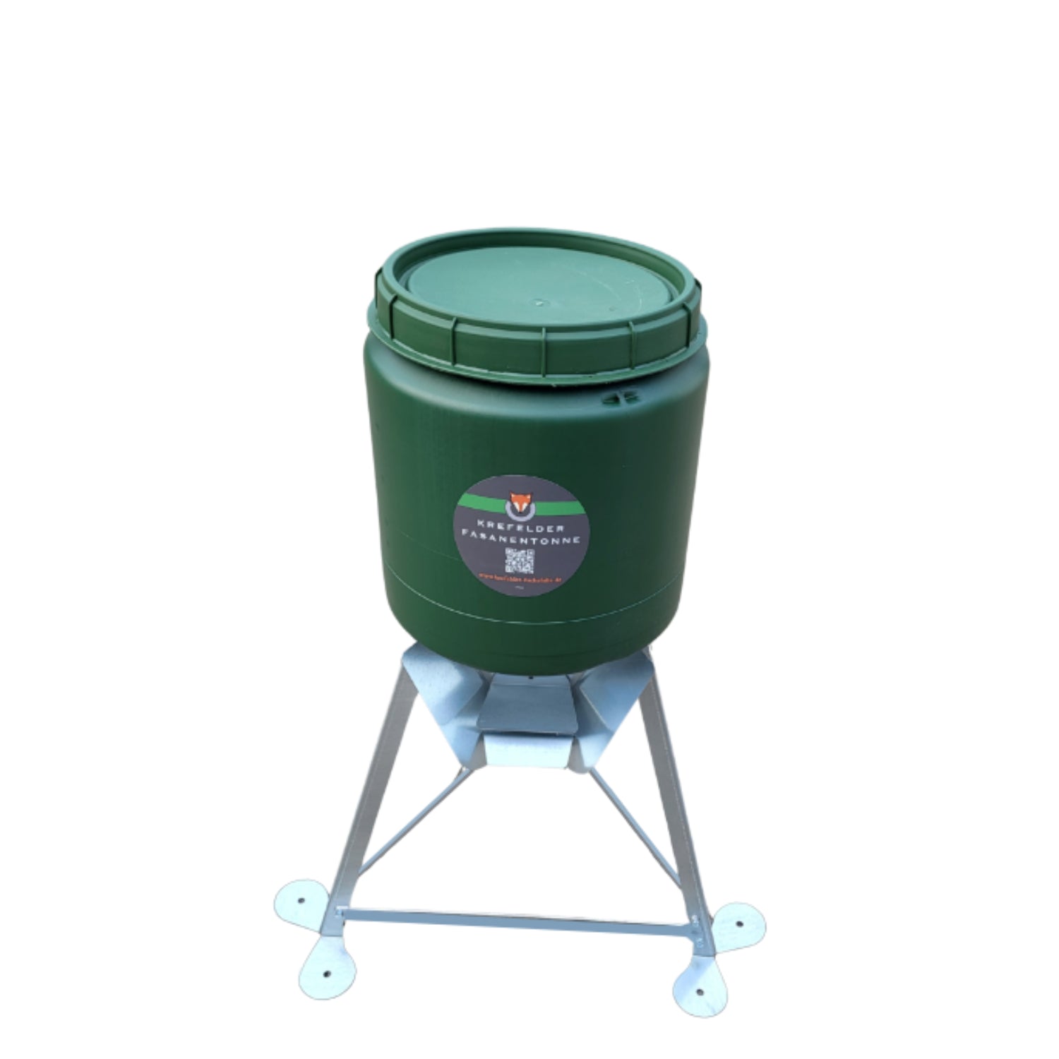 krefelder-fasanentonne-pro-futtertonne-40-liter-mit-rehwildschutz image 2