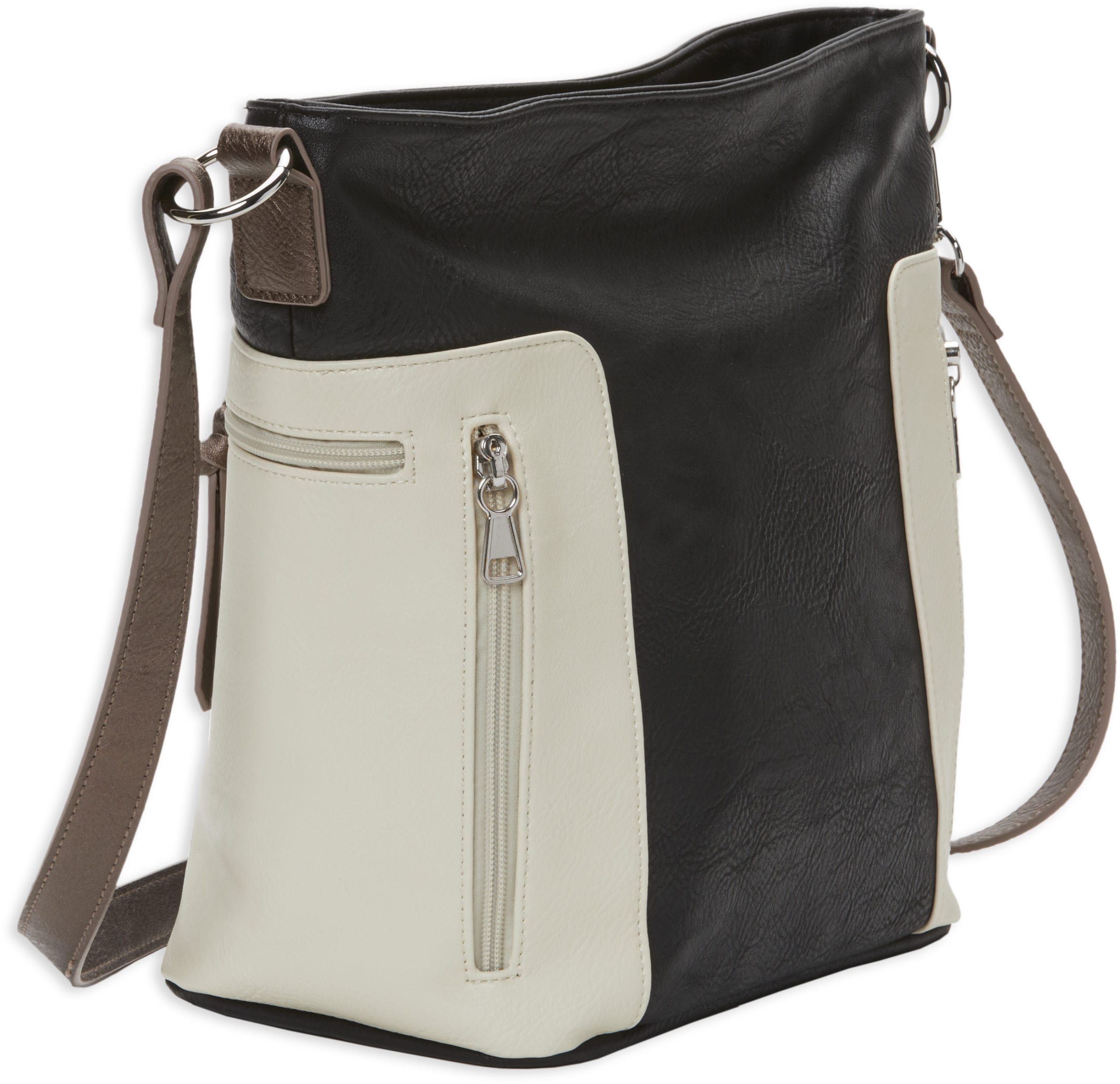 bulldog-concealed-carry-hobo-umh-ngetasche-schwarz-tan image 1