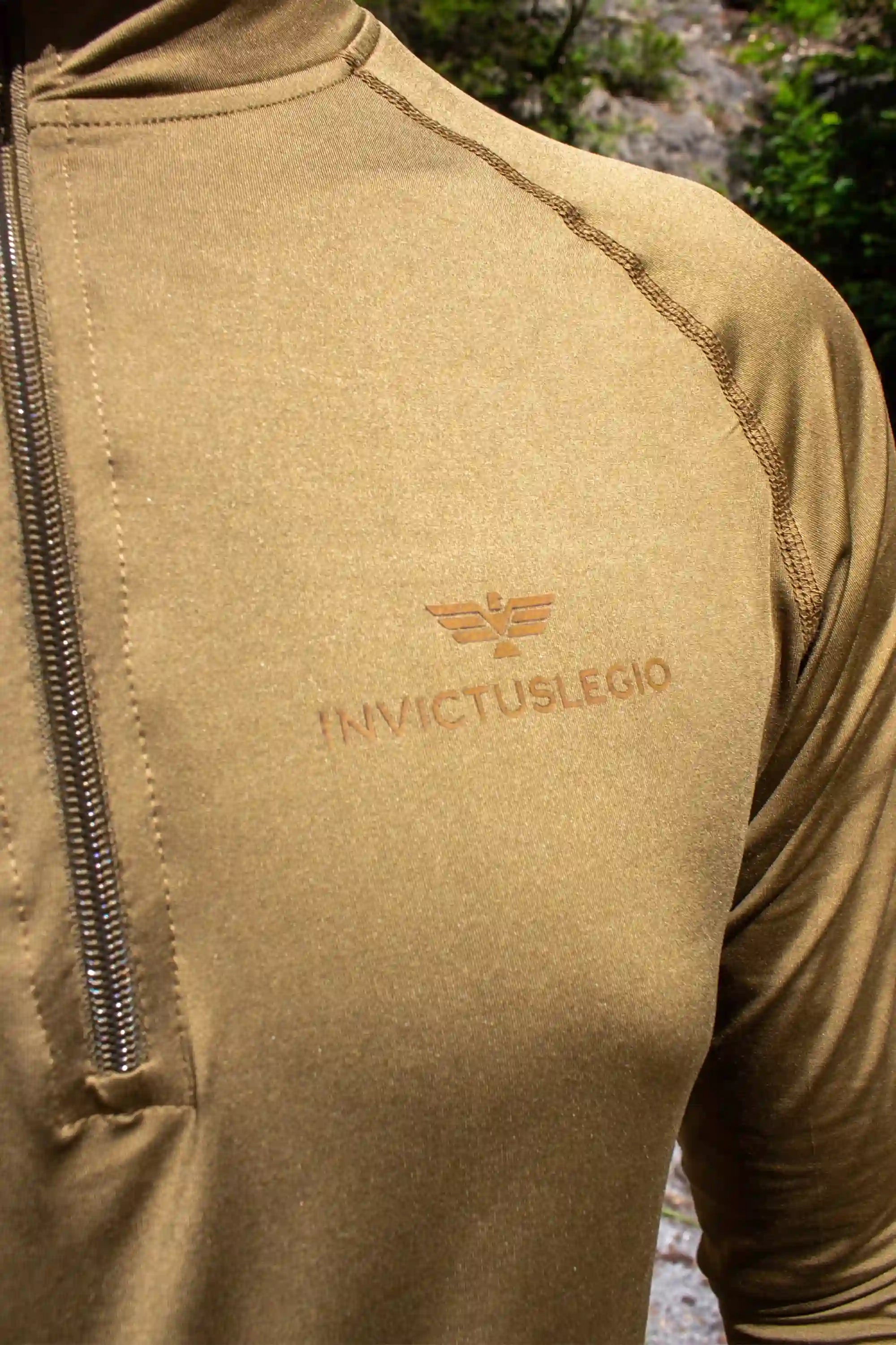 invictuslegio-active-duty-zip-shirt-ranger-green-langarm image 7